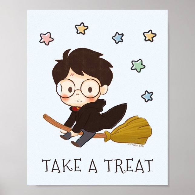 Magical HARRY POTTER™ and Hogwarts Birthday Poster (Front)