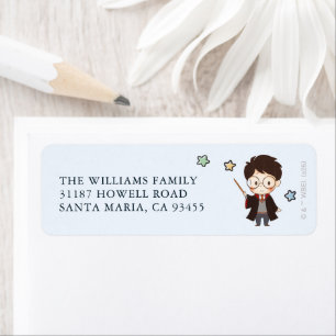 Magical HARRY POTTER™ and Hogwarts Birthday Return Address Label
