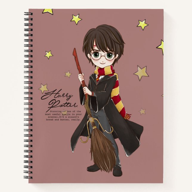 Magical HARRY POTTER™ Watercolor Notebook (Front)
