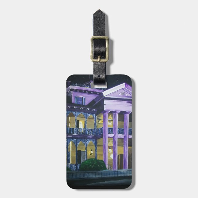 Magical Hauntings Luggage Tag (Front Vertical)