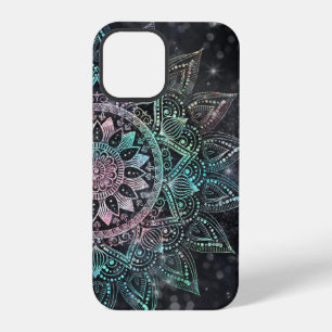 Magical Holographic Mandala Glitter Sparks Design iPhone 12 Pro Case