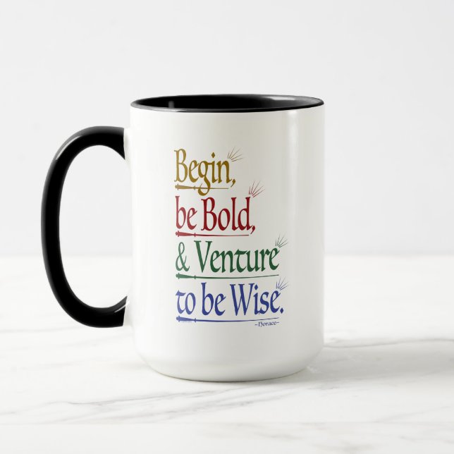 Magical Horace Quote 15oz. Combo Mug (Left)