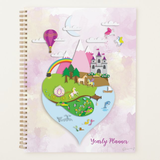 Magical Imagination Island Planner (Front)