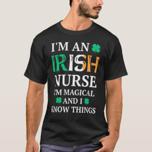 Magical Irish Nurse Funny St Patrick S Day 2022 T-Shirt