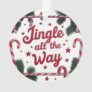 Magical “Jingle All The Way” Colour Morphing Mug   Ornament