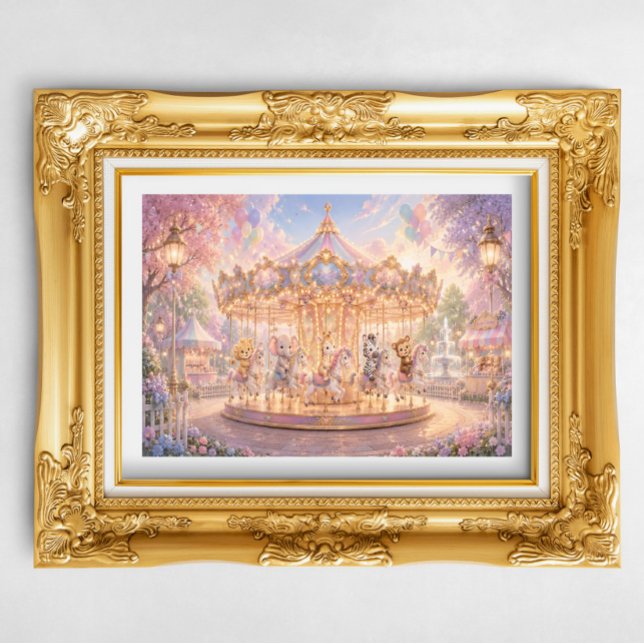 Magical Jungle Carousel Dreams Poster (Creator Uploaded)