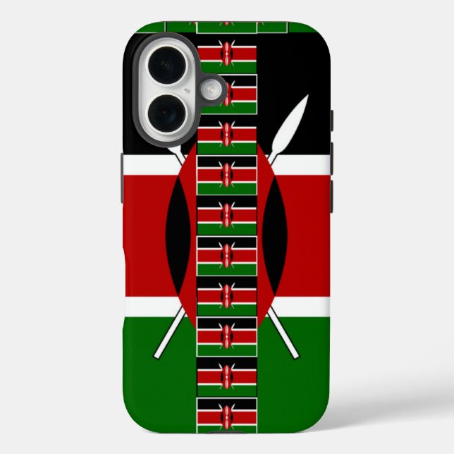 🇰🇪 Magical Kenya: Frame of Unity and Pride  Case-Mate iPhone Case (Back)