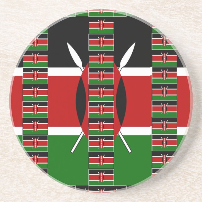 🇰🇪 Magical Kenya: Frame of Unity and Pride Coaster (Front)