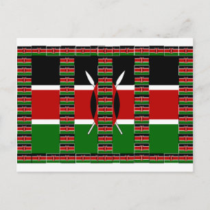 🇰🇪 Magical Kenya: Frame of Unity and Pride Postcard