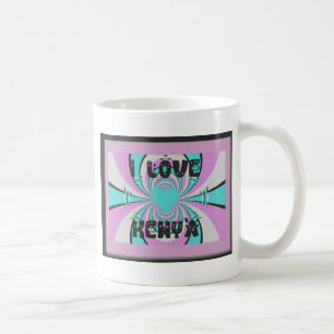 Magical Kenya: I LOVE KENYA Coffee Mug
