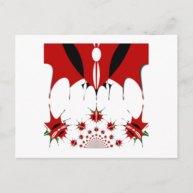 Magical Kenya: Symmetry of Heritage Modernity 🇰🇪 Postcard (Front)