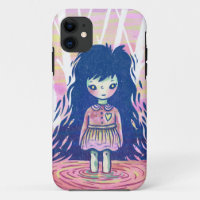 Magical Lake Girl In Forest surreal