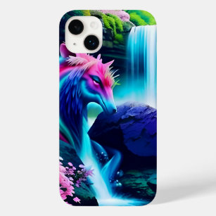 Magical Landscape Waterfall and Flowers Two Case-Mate iPhone 14 Plus Case