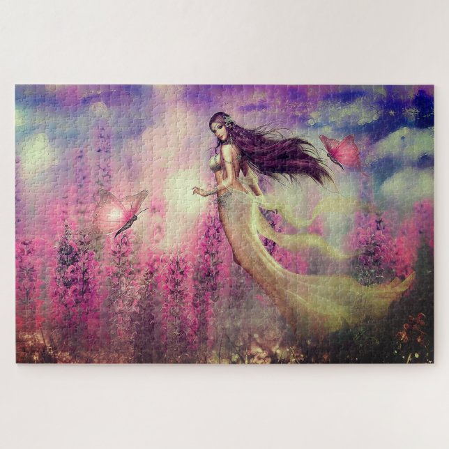 Magical Lavender Fields Jigsaw Puzzle (Horizontal)