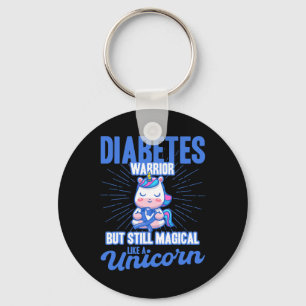 Magical Like A Unicorn Diabetes Awareness Key Ring