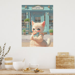 Magical Lollipop: Bao Bao Baby Cat Sweet Shop Poster