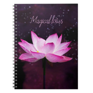 magical lotus - notebook