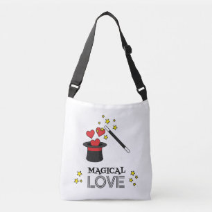 Magical Love - Black Crossbody Bag