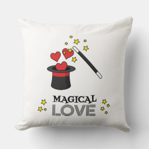 Magical Love - Black Cushion