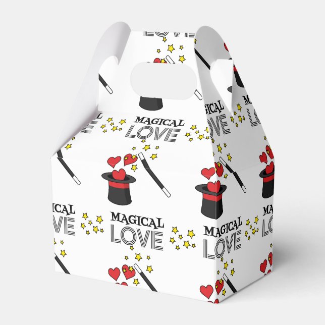 Magical Love - Black Favour Box (Front Side)