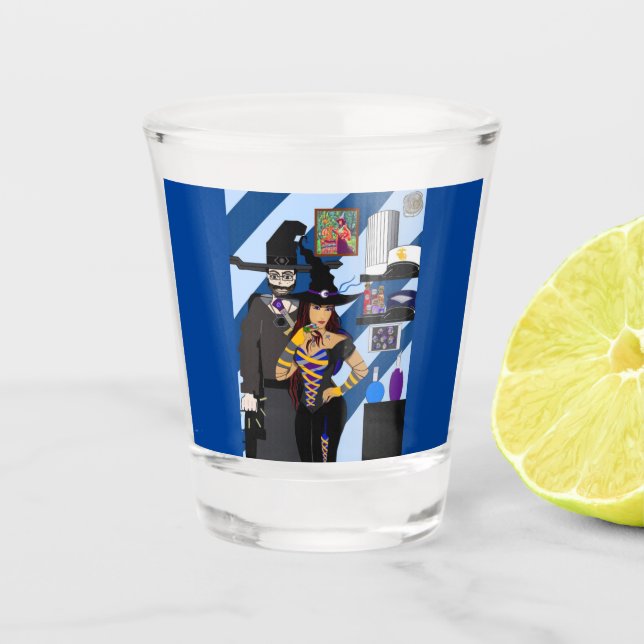 Magical love shot glass (Front)