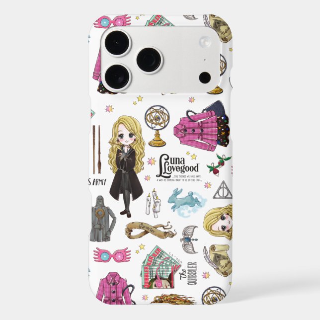 Magical Luna Lovegood Watercolor (Back)
