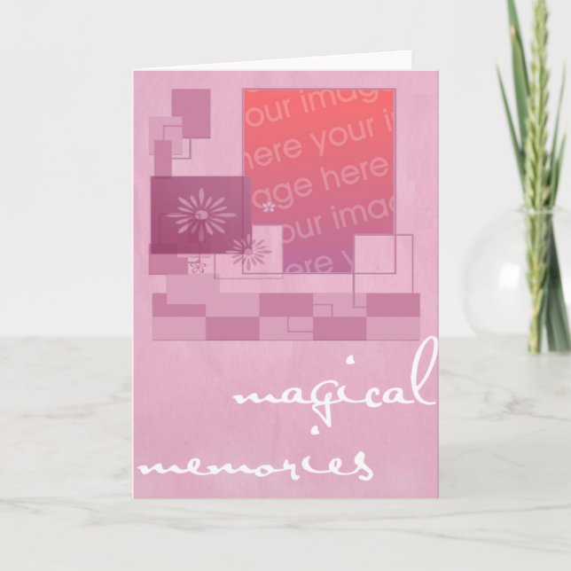 Magical Memories Card (Front)