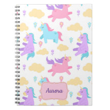 Magical Memories: Personalised Unicorn Notebook