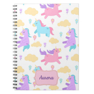 Magical Memories: Personalised Unicorn Notebook