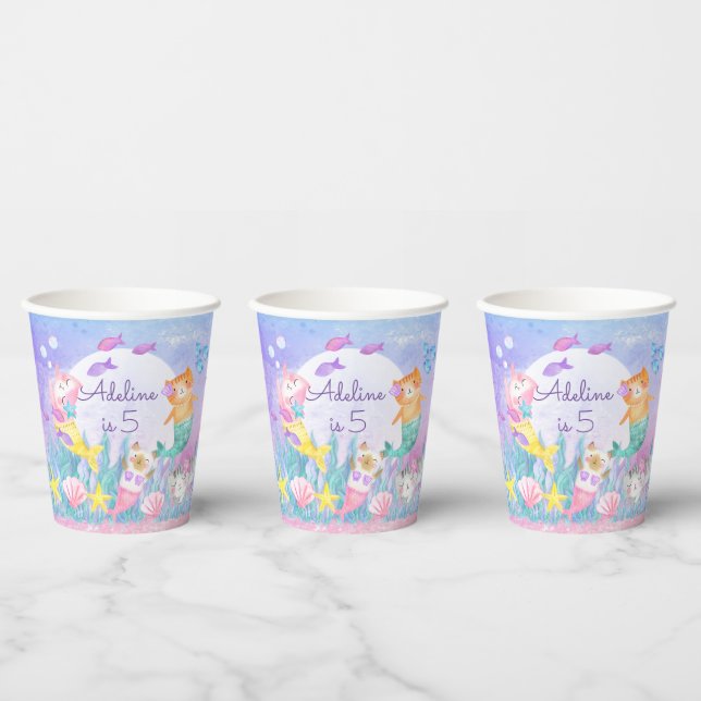 Magical Mercat Paper Cups (Multi)