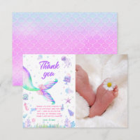 Magical Mermaid Pink Purple Birthday