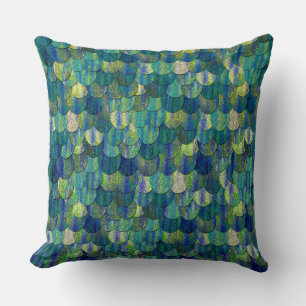 Magical Mermaid Scales Cushion