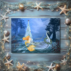 Magical Mermaid, Swan Boat and Christmas Tree