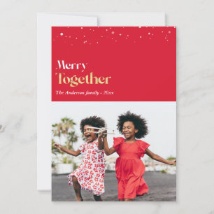 Magical Merry together christmas  Card
