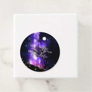 Magical Milky Way Favour Tags
