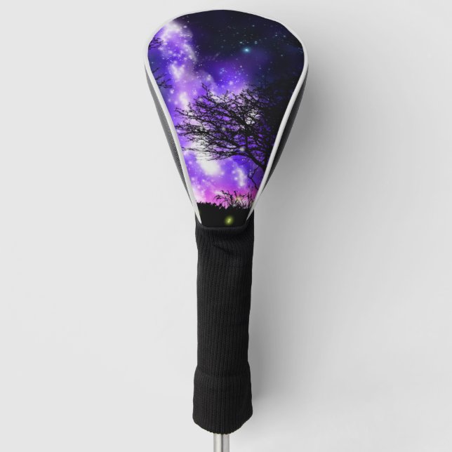 Magical Milky Way Golf Head Cover (Front)