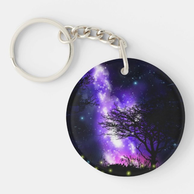 Magical Milky Way Key Ring (Front)