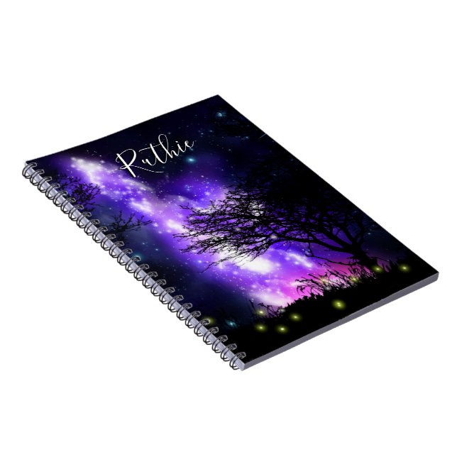 Magical Milky Way Notebook (Right Side)