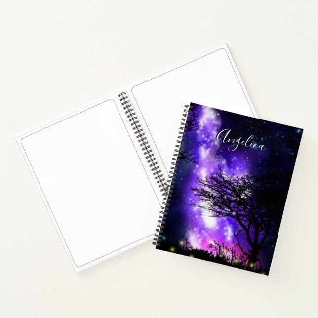 Magical Milky Way Notebook (Inside)