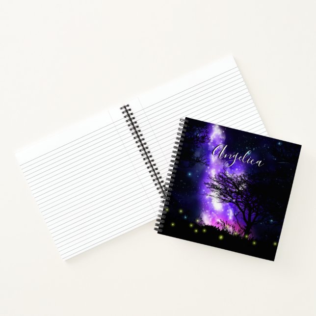 Magical Milky Way Notebook (Inside)