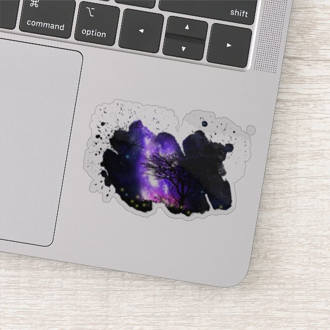 Magical Milky Way Sticker (Detail)