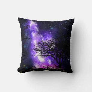 Magical Milky Way Throw Pillow