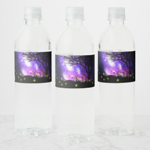 Magical Milky Way Water Bottle Label
