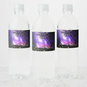 Magical Milky Way Water Bottle Label