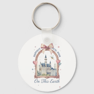 Magical Mom Keycha- Happiest and Magical Mom on Ea Key Ring