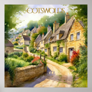 Magical Moment in the Cotswolds Poster