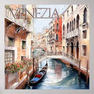 Magical Moment in Venice Poster