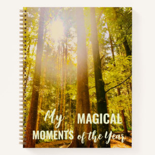 Magical Moments Forest Lighting Mood Personalised Notebook
