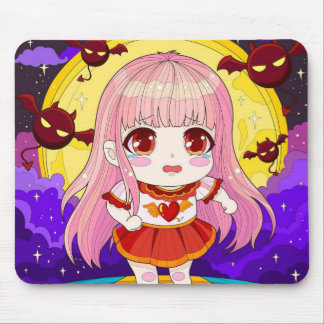 Magical Moonlight Encounter Mouse Pad