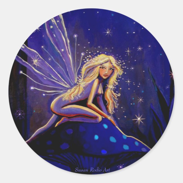 Magical Moonlight Faery Stickers (Front)